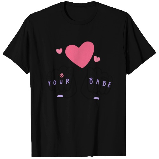 Valentine I Love you Babe Plus Size T-shirt