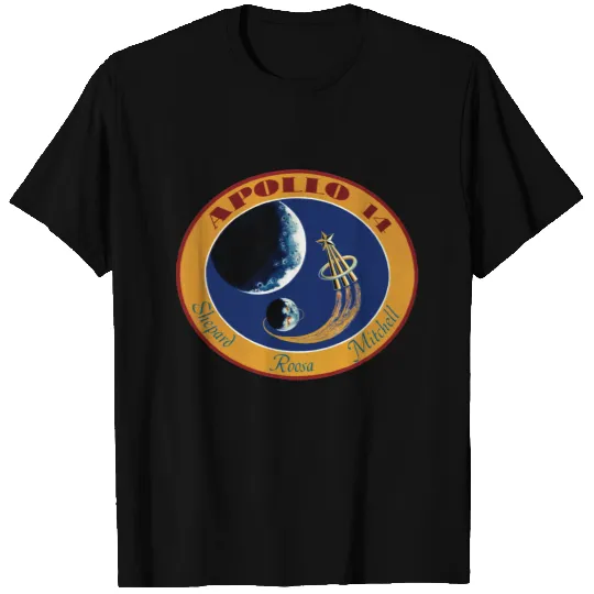 Apollo 14 NASA Mission Patch Logo T-shirt