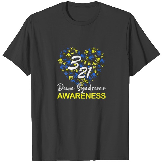 World Down Syndrome Awareness Costume March 21 Gif T-shirt