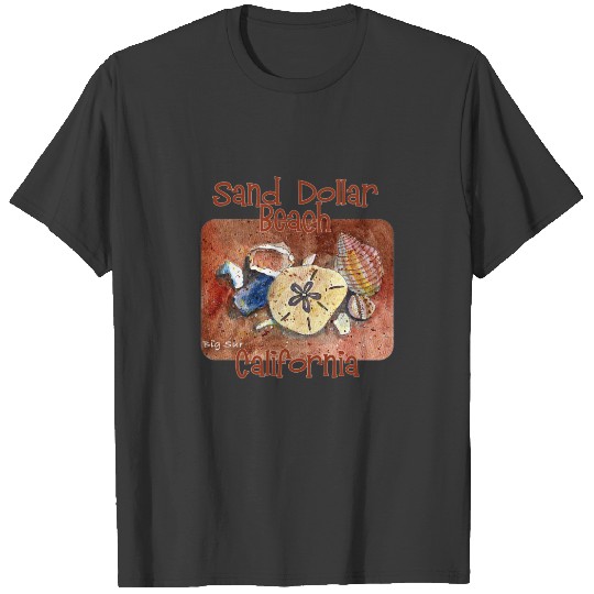 Sand Dollar Beach, Big Sur, California T-shirt