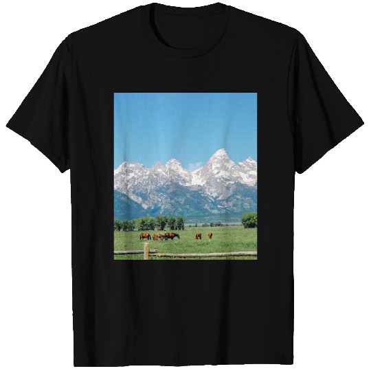 Tetons and Horses T-shirt