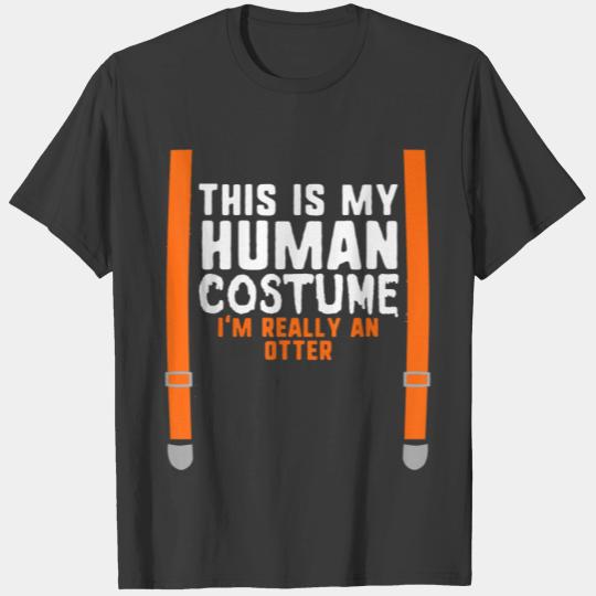 This Is My Human Costume| I'm Really An Otter Sleeveless T-shirt