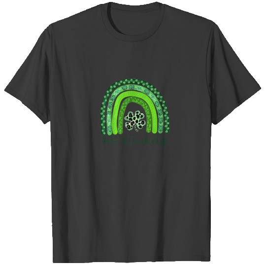 One Lucky Teacher St Patrick's Day Pre-K Teacher F T-shirt