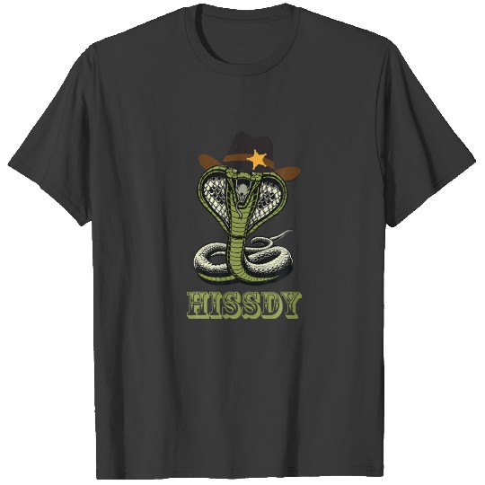 Howdy Hissdy Snake Lovers Western Cowboy Lovers Re T-shirt