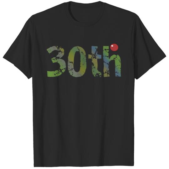 Party Balloon 30th Birthday Gifts T-shirt