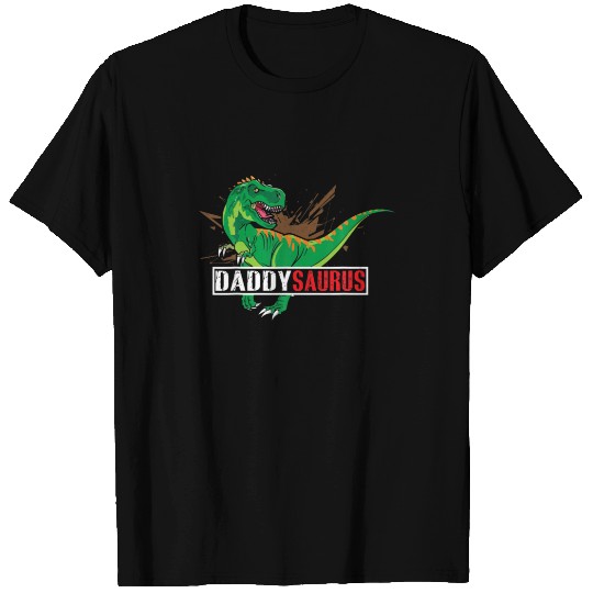 DADDYSAURUS T Rex Dinosaur Daddy Saurus Birthday P T-shirt