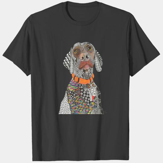 Cute and Colorful Weimaraner T-shirt