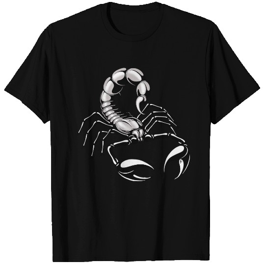 Grey and Silver Scorpion T-shirt