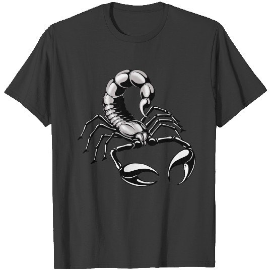 Grey and Silver Scorpion T-shirt