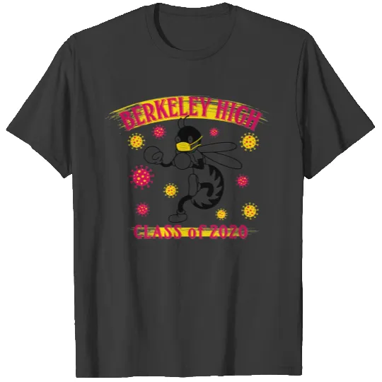Berkeley High School Class of 2020 "old school" T-shirt