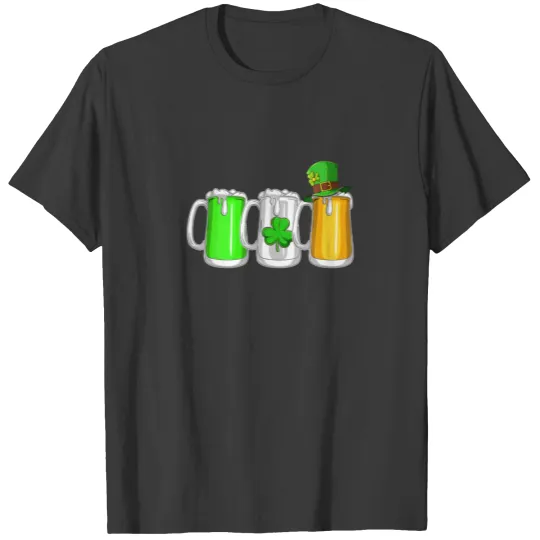 Irish Beer Ireland Flag St Pattys Day Men Women Sh T-shirt