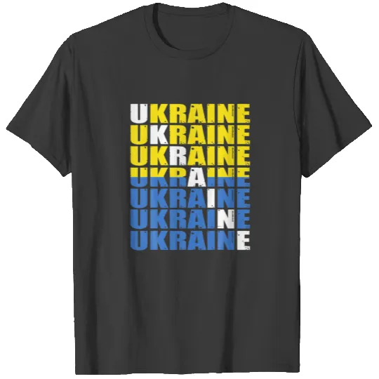Ukraine Resist Ukraine Pray For Ukraine T-shirt