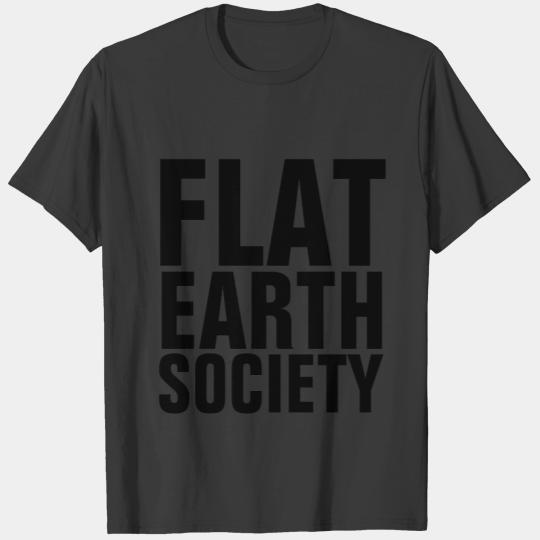 FLAT EARTH SOCIETY s T-shirt