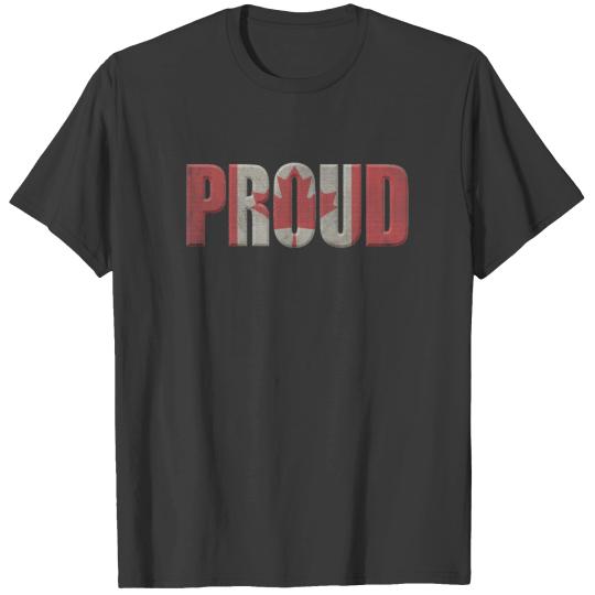 Patriotic Proud Canadian T-shirt