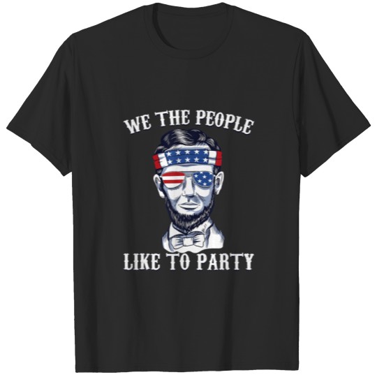 We The People Patriotic American Constitution Funn T-shirt
