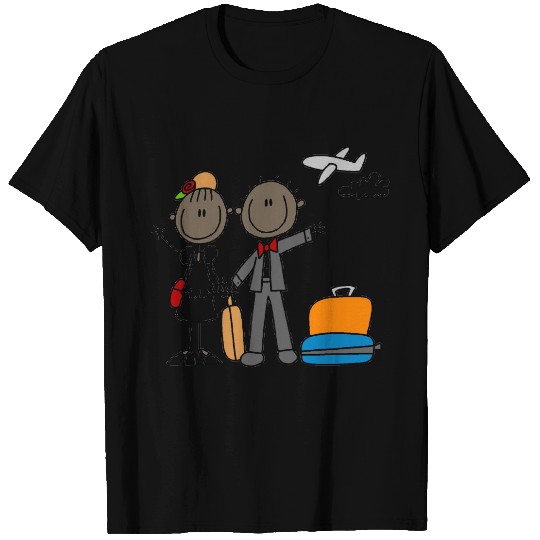 Honeymoon Time For The Bride And Groom T-shirt