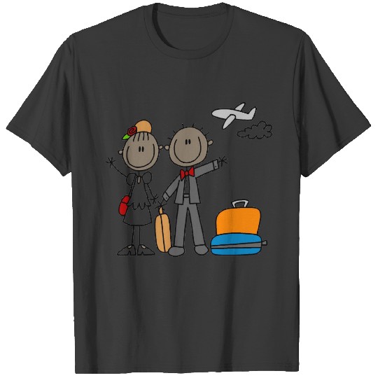 Honeymoon Time For The Bride And Groom T-shirt