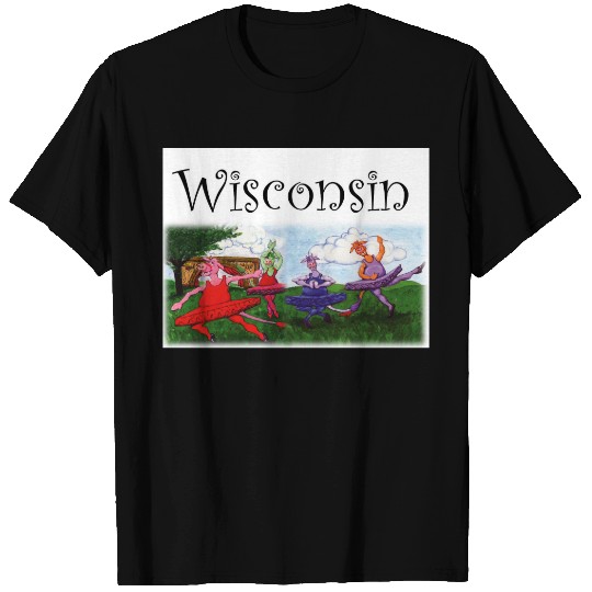 Wisconsin Dancing Cows T-shirt