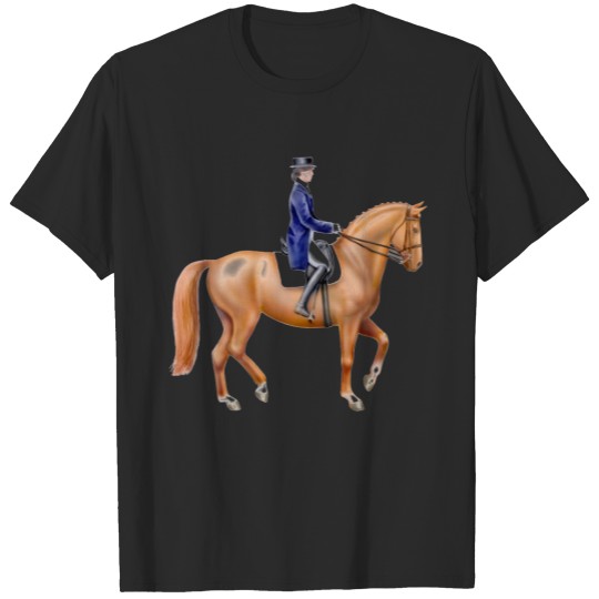 Discover Dressage Horse Infant One Piece T-shirt