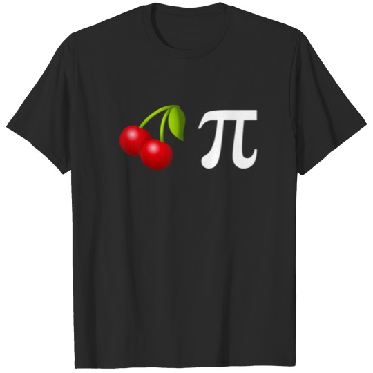 Funny Cherry Pie Happy PI Day Math Teacher T-shirt