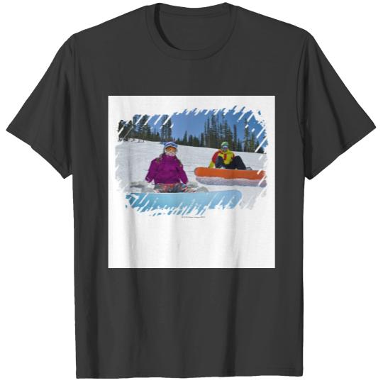 USA, Colorado, Telluride, Father and daughter 3 T-shirt