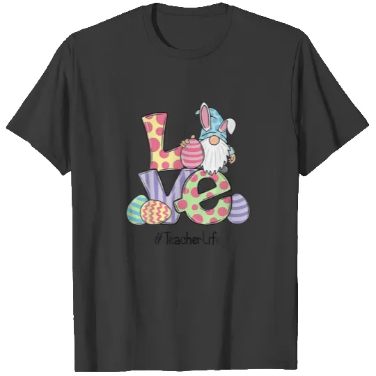 Cute Unicorn Rabbit Face Easter Day Girls T-shirt