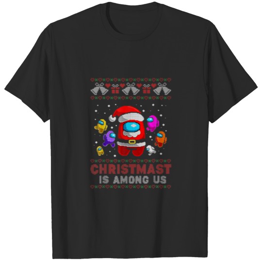 Discover Funny-Christmas-Costume-Among-Stars-Game-Us-Vintag T-shirt