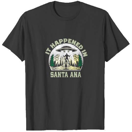 Alien UFO In santa ana City Sleeveless T-shirt