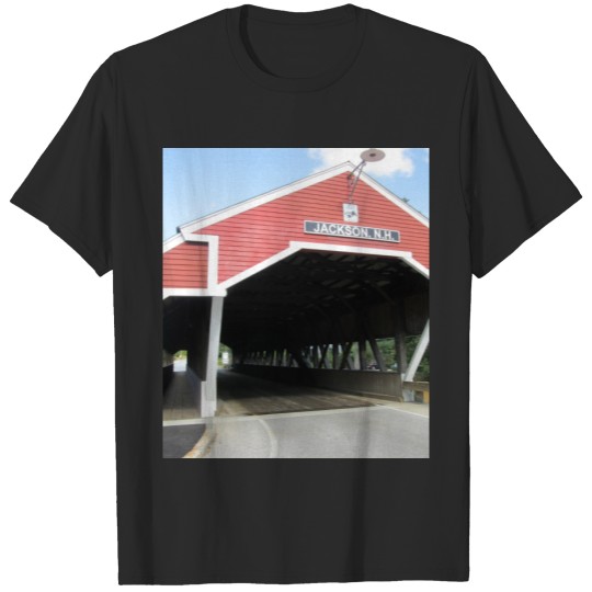 Discover Jackson NH Covered Bridge T-shirt