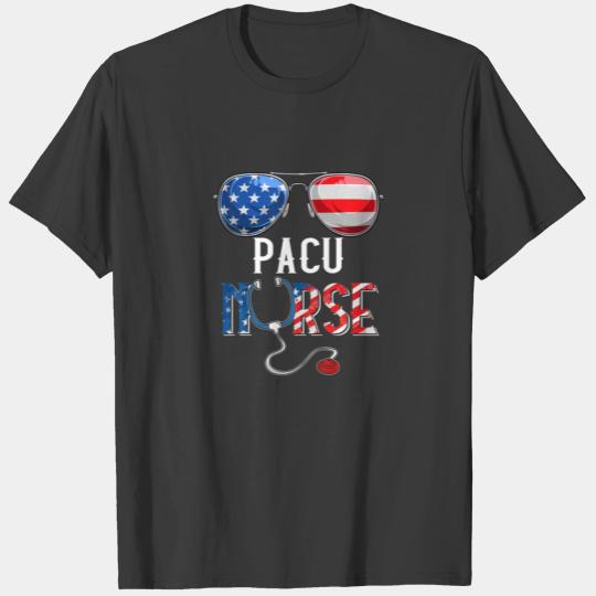 Sunglasses All American PACU Nurse Life Nursing 4T T-shirt
