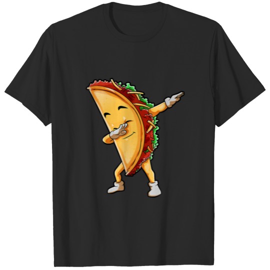 Dabbing Taco Cinco De Mayo Funny Kids Boys Mexican T-shirt