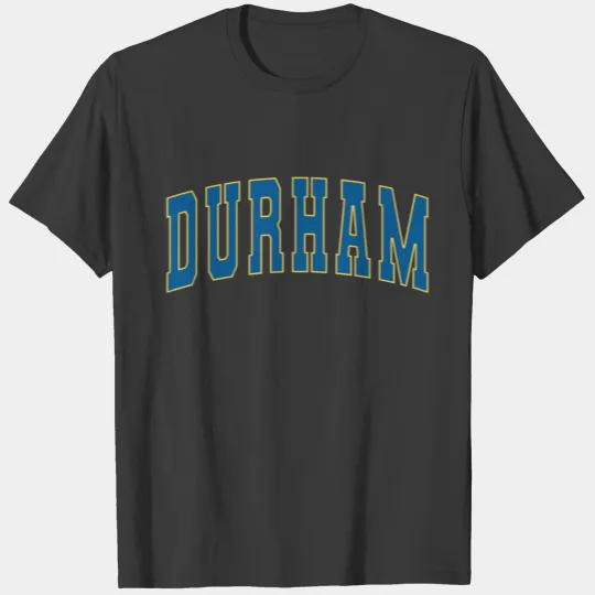 Durham NC Vintage Varsity College Style Sweat T-shirt