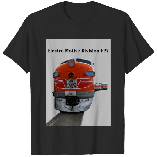 Discover California Zephyr Locomotive T-shirt