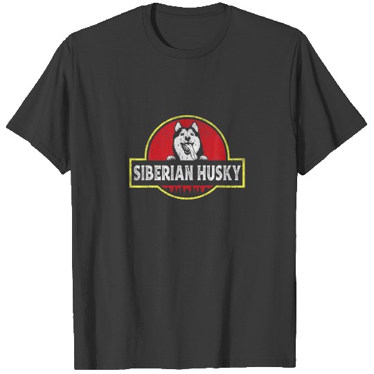 Vintage Siberian Husky Dog Family Matching Gift Do T-shirt