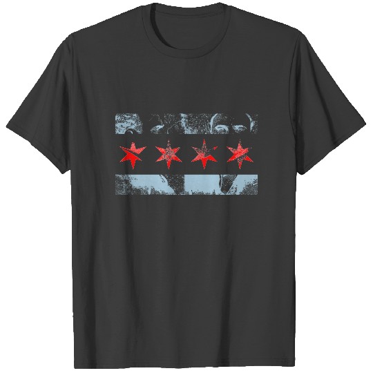 Al Capone Chicago Flag T-shirt