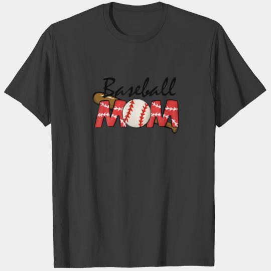 Baseball Mom Funny Softball Mama Mother's Day 2022 T-shirt