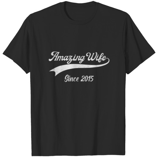 7Th Wedding Aniversary Gift For Her Amazing Wife S T-shirt