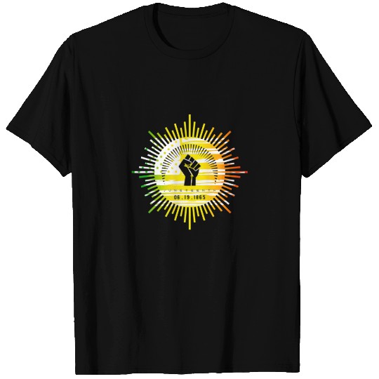 Junenth Sunrise Black History June 19 Vintage T-shirt
