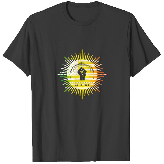 Junenth Sunrise Black History June 19 Vintage T-shirt