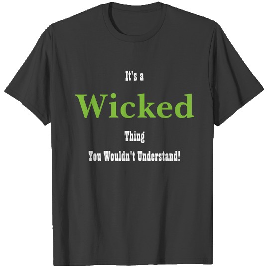 Wicked Hooded Sweat T-shirt