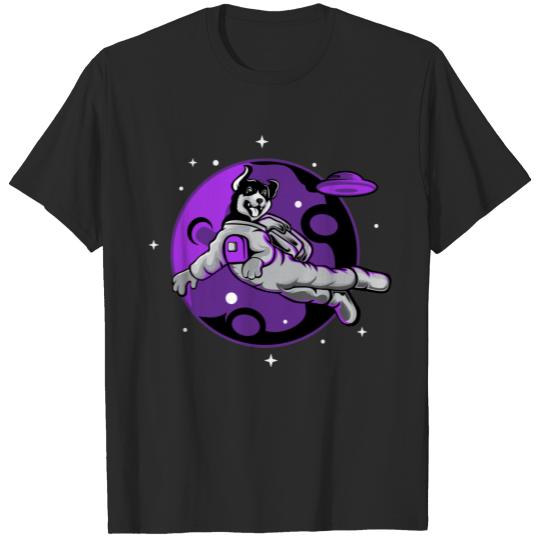 Astronaut Dog, Astro Dog In Space T-shirt