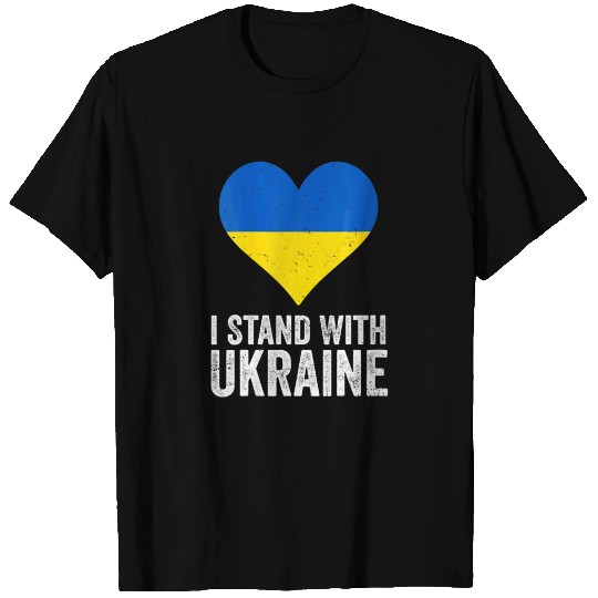I Stand With Ukraine | Stop Putin Stop War Support T-shirt