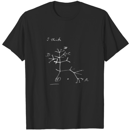 Darwin Tree Of Life Evolution Science Biology Nerd T-shirt