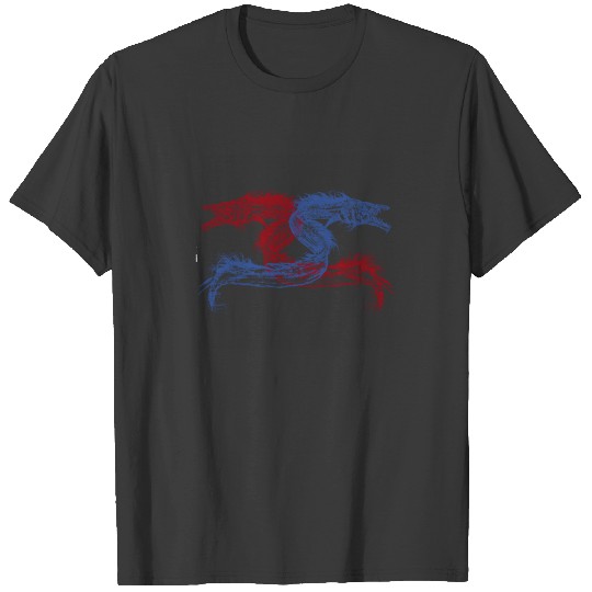 Discover Sea Monsters With Your Choice Background T-shirt