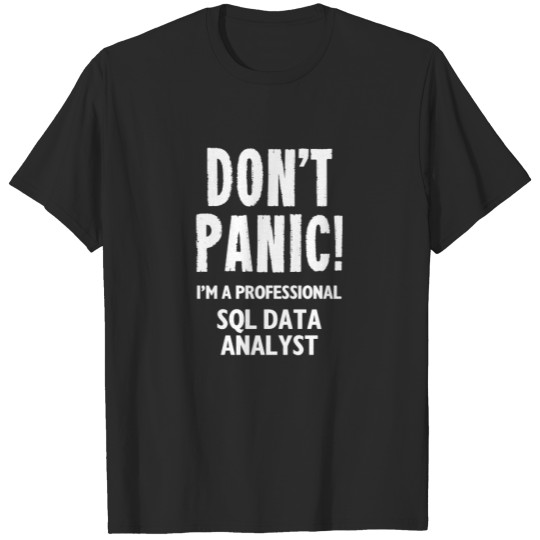 Discover SQL Data Analyst T-shirt