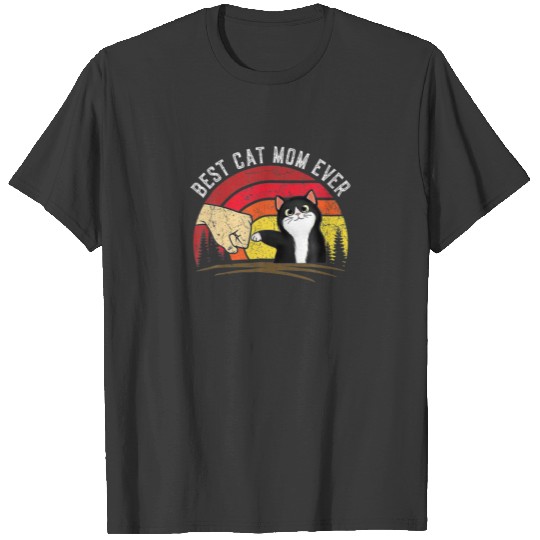 Best Cat Mom Ever Women Cat Mom Mother's Day 2022 T-shirt