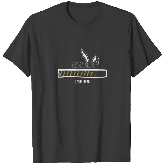 Discover Easter Loading Bunny Ears Eggs Rabbit T-shirt