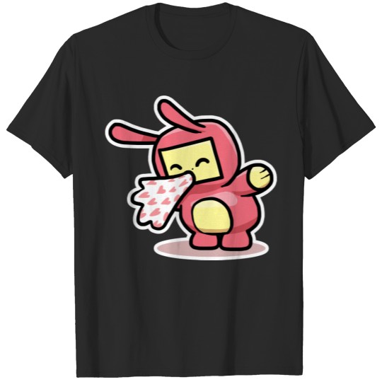 Discover Sneezy Screenie Bunny T-shirt