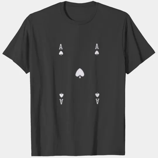 Ace Of Spades | Funny Halloween Costume | Poker Pl T-shirt