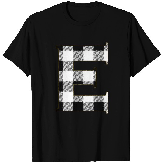 Gingham Check E T-shirt